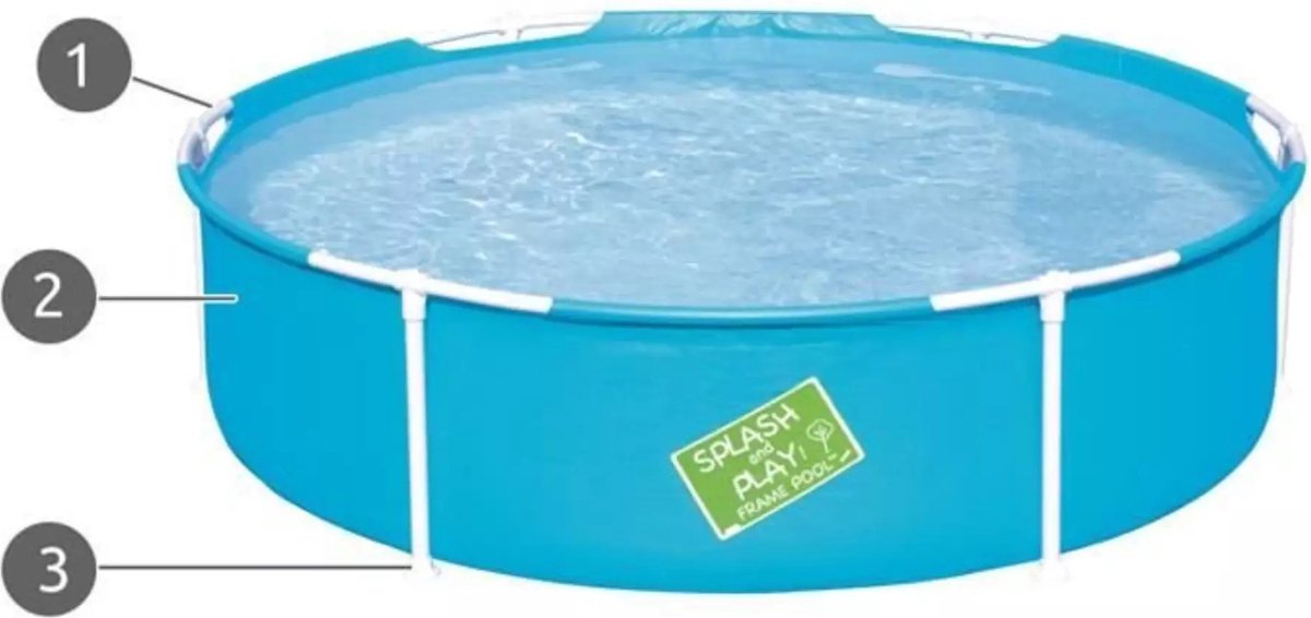 Bestway Zwembad My First Frame Pool 152 cm — afbeelding 17