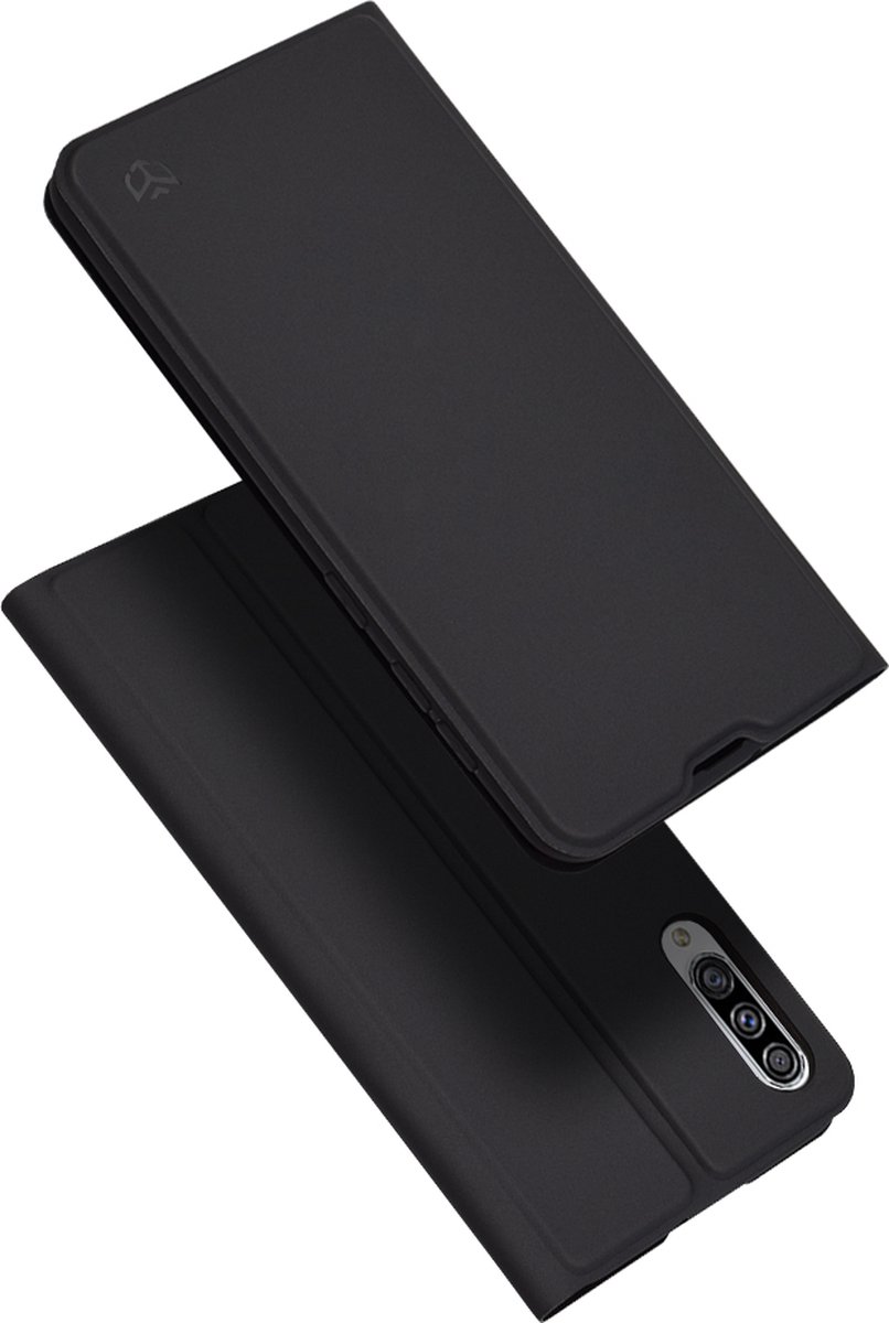 Techsuit Magskin Book Wallet Case hoesje voor Samsung Galaxy A30s/A50 - Zwart