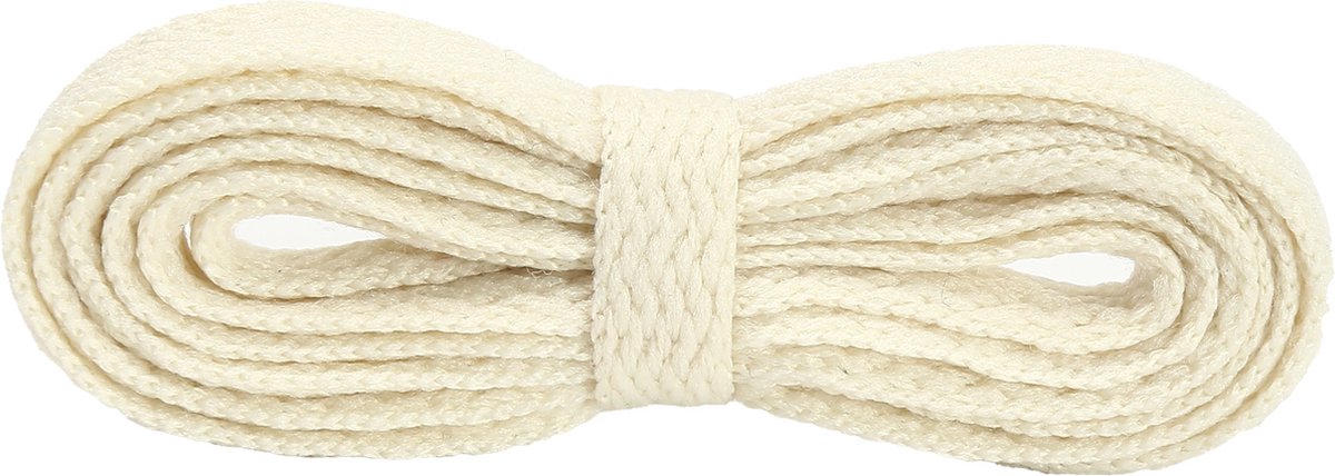Sneaker Veters | Beige | Off White | 120cm | Veter | Laces | Platte Veter