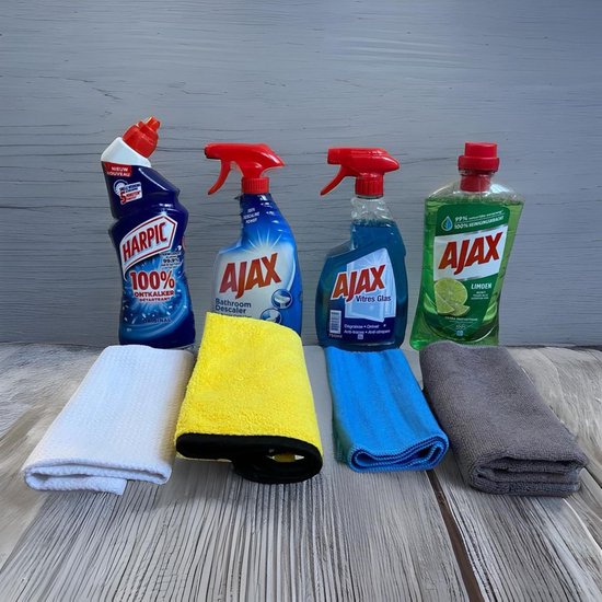 Clean Set Conversion Kit Cleanset - Complete Badkamer Schoonmaakset | bol
