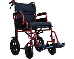 Transport rolstoel Plaza PL2 - Opvouwbaar - Zitbreedte: 45 c