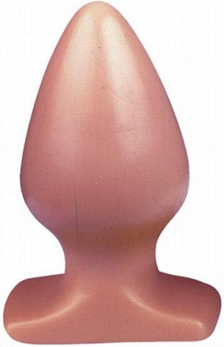 Goedkoopste Butt plug - large - flesh - 11 cm. - ø 60 mm.
