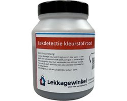 Lekdetectie kleurstof rood 200 gram - riool - traceer - lekkage - waterlekkage