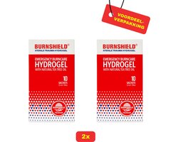 Burnshield Hydrogel - 2x 10 zakjes voordeelverpakking
