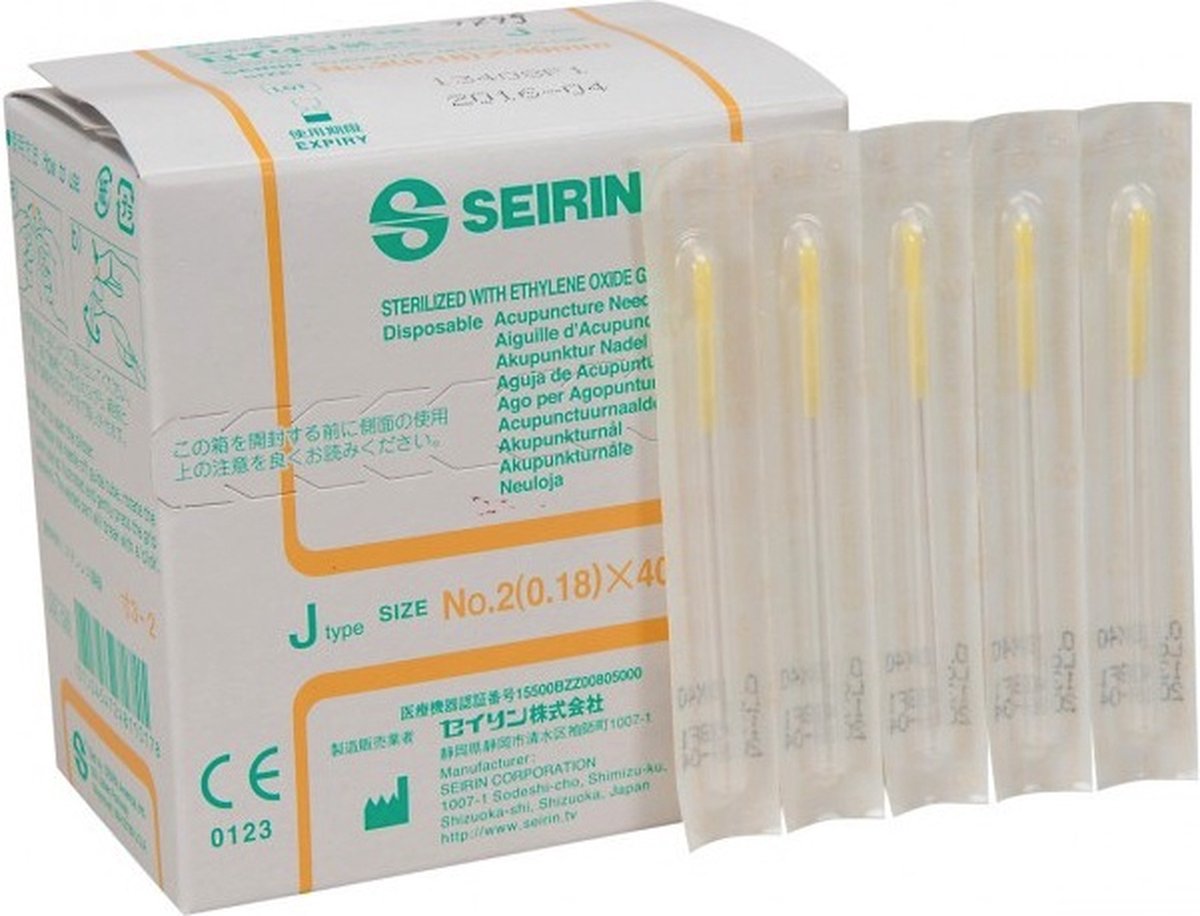 Seirin J 0,18 x 30 mm 100 stuks