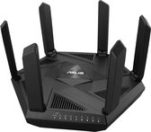 ASUS RT-AXE7800 - Draadloze Router - Tri-band - Extendable - WiFi 6E - 7800 Mbps - Zwart