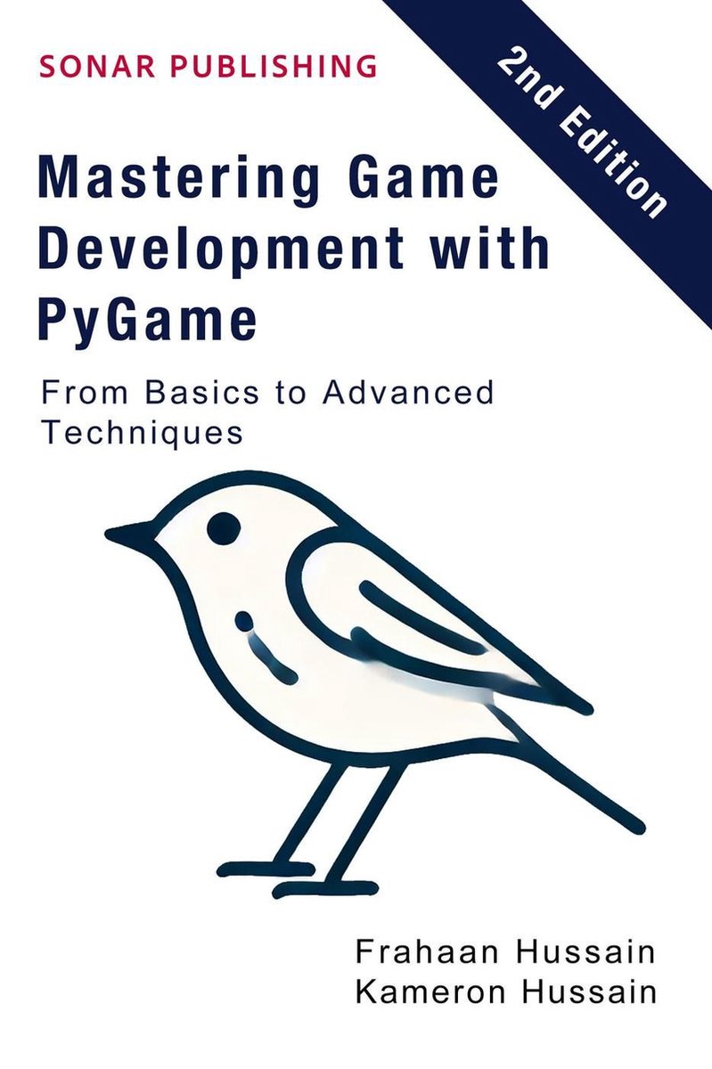 Omslag van Mastering Game Development with PyGame: From Basics to Advanced Techniques