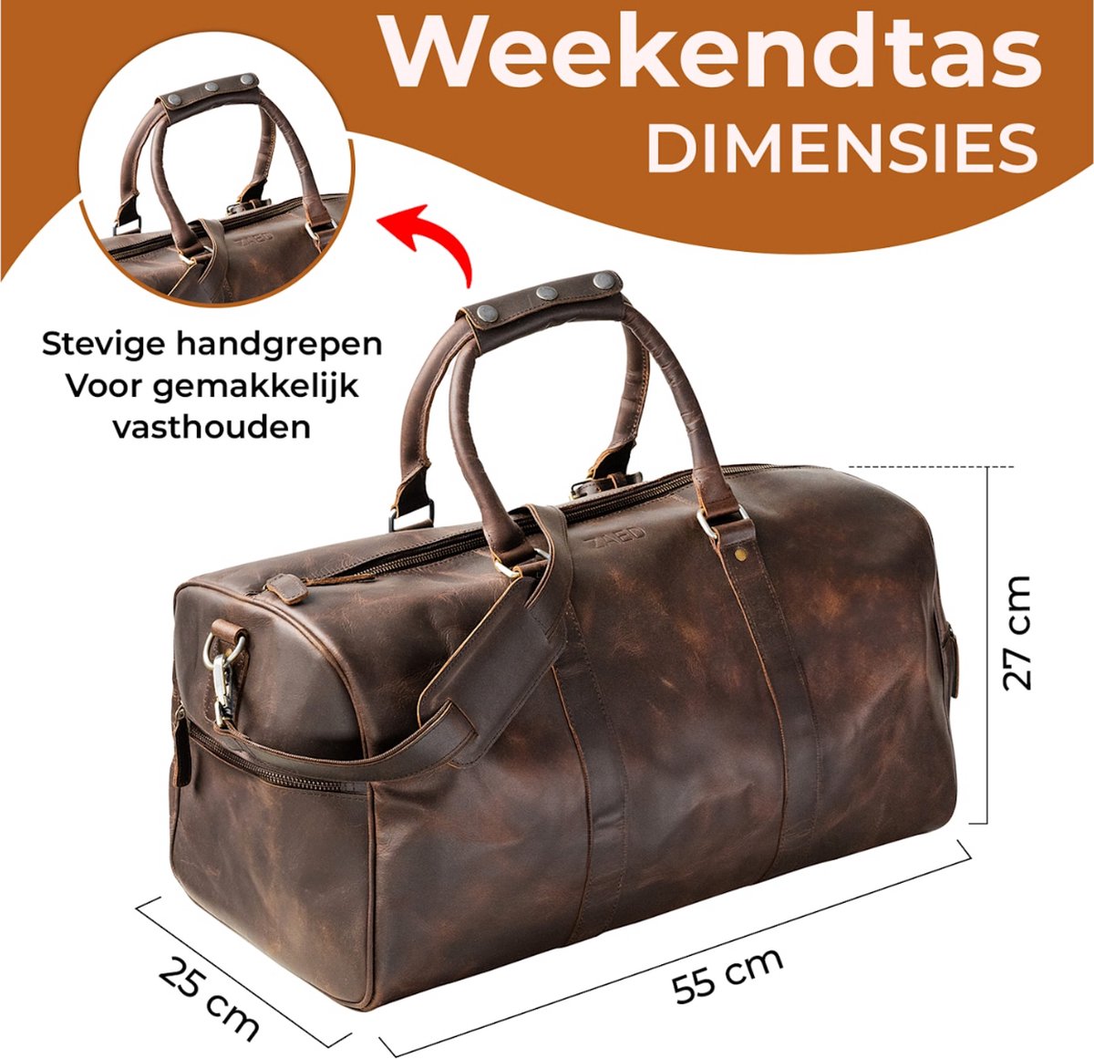 Reistas Burkely Leren Weekendtas Fundamentals Vintage Sem 266 261120