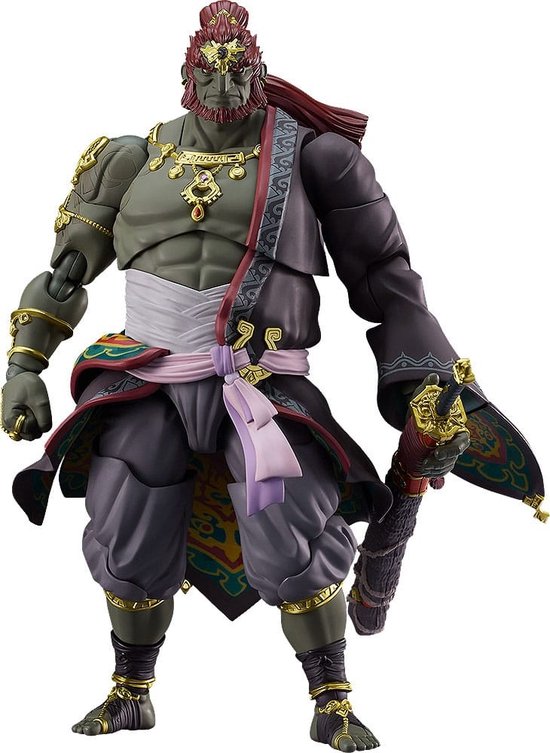 Good Smile Company The Legend of Zelda Tears of the Kingdom Figma Action Figure Ganondorf Tears of the Kingdom Ver. 19 cm Action Figuur