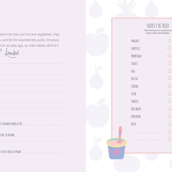 Baby's First Year Journal