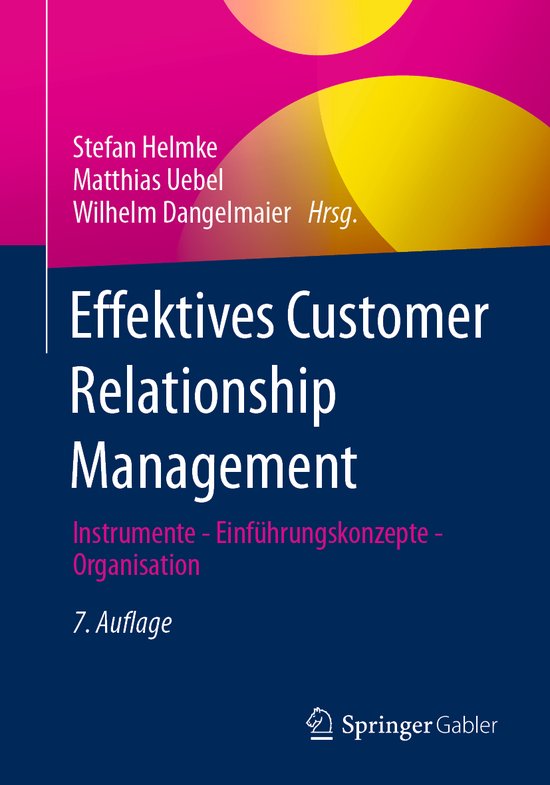 Effektives Customer Relationship Management - cover