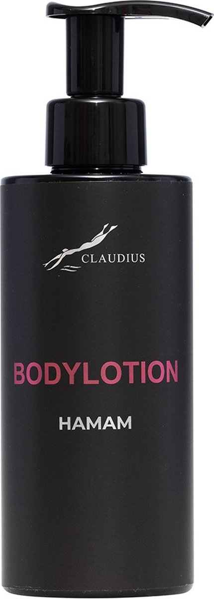 Goedkoopste Bodylotion Hamam 300 ml - met pomp - zwarte fles