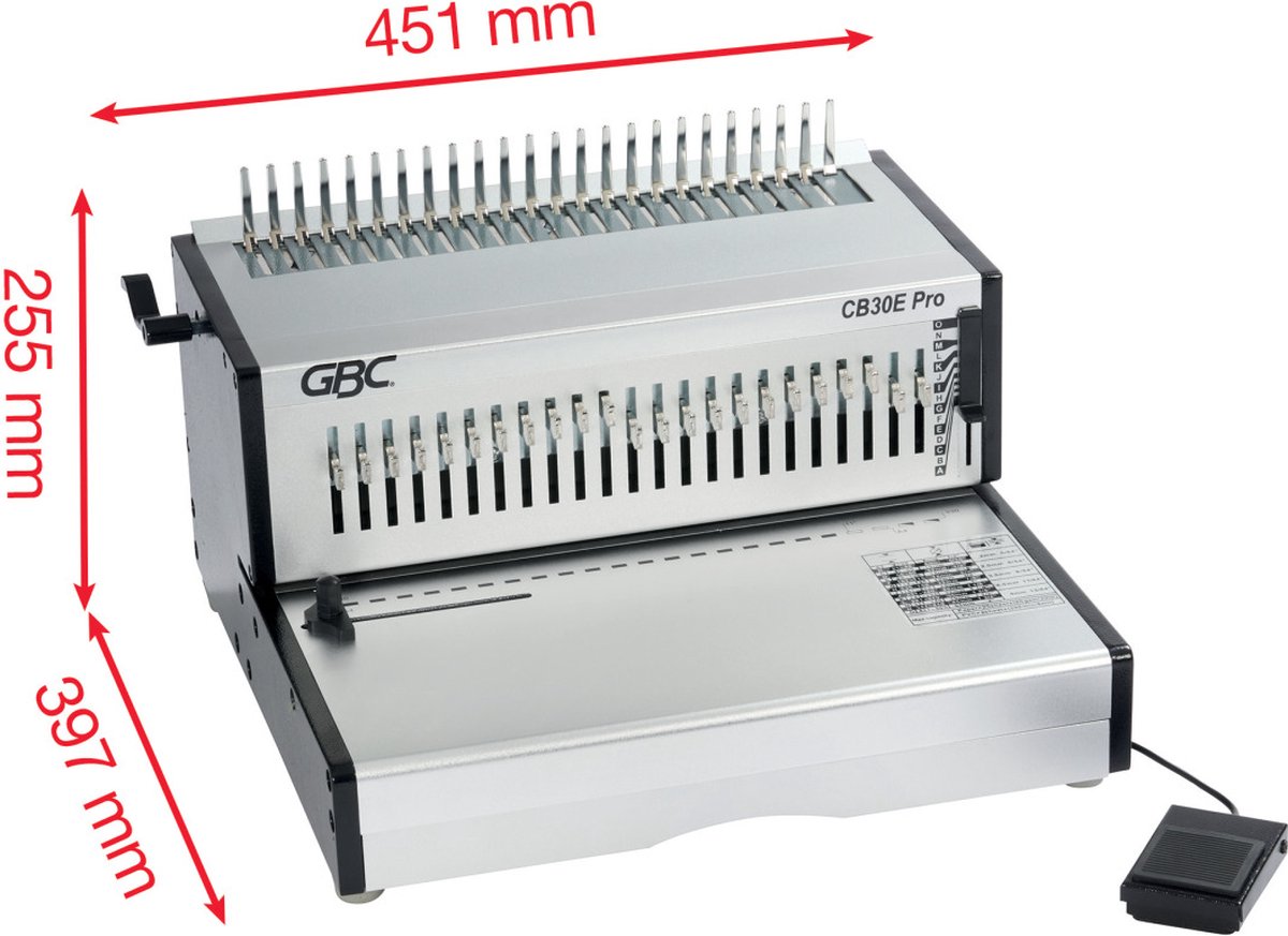 GBC CB30E Pro Elektrische Pons thumbnail 5