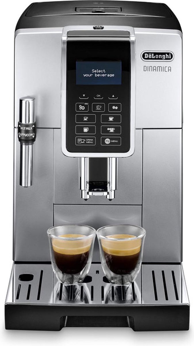 De'Longhi Dinamica ECAM350.35.SB - Volautomatische espressomachine - Zilver — afbeelding 2