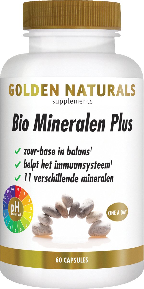 Goedkoopste Golden Naturals Bio Mineralen Plus (60 veganistische capsules