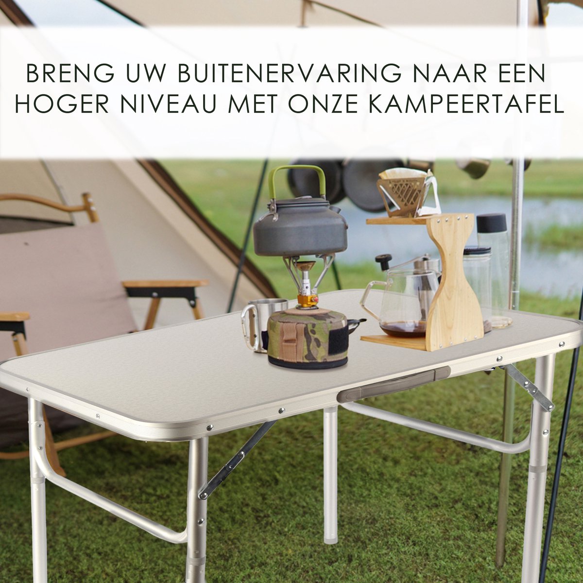 Table Balcon Pliable Spetebo - Bois Eucalyptus Massif 120x70cm - Huilé FSC - Pour Jardin Et Terrasse