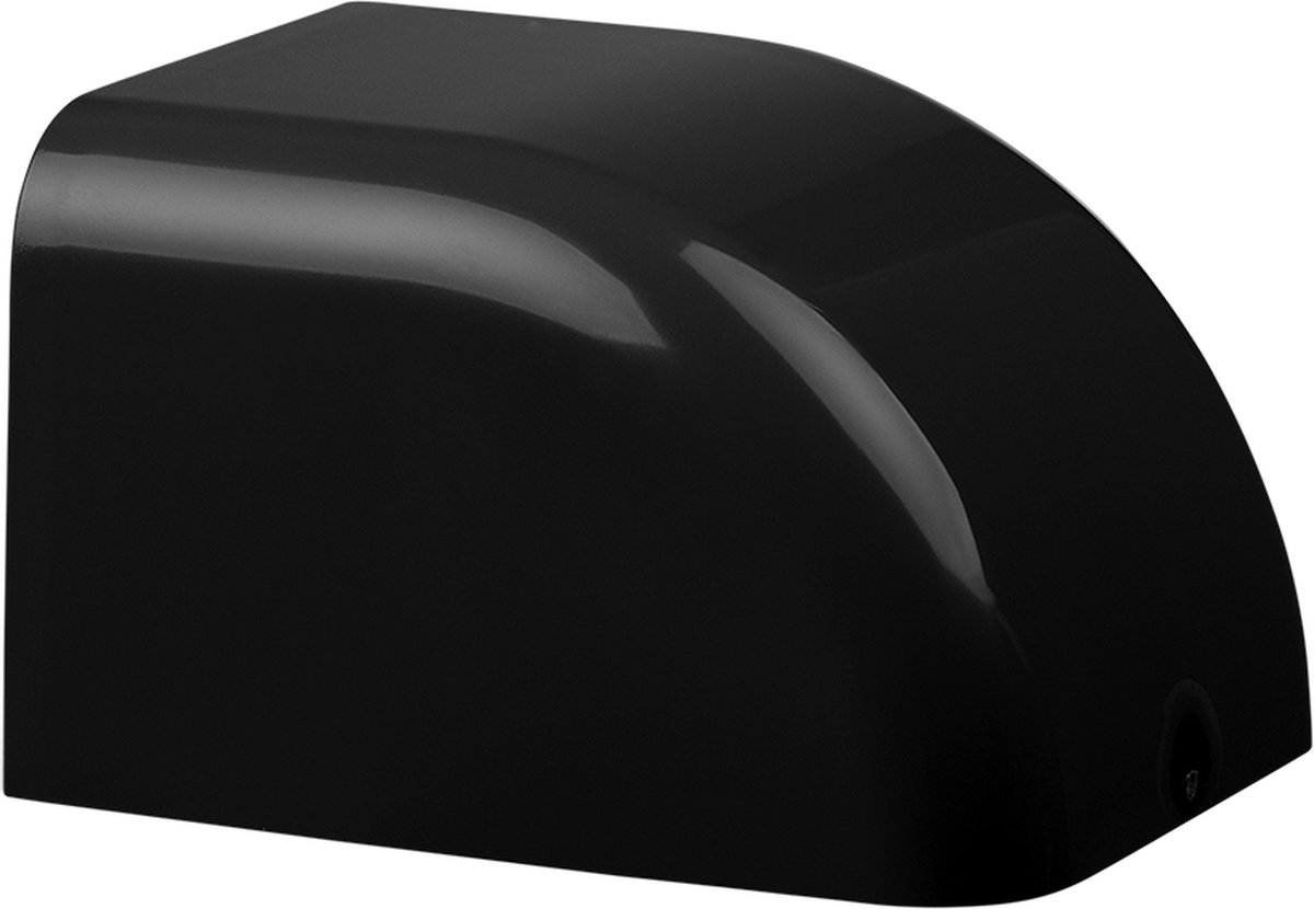 Evolar Airco Eindkap - Zwart - 90 x 65 MM