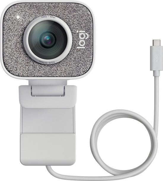Logitech for Creators StreamCam - Webcam - USB C - Full HD - Slimme Autofocus - Wit