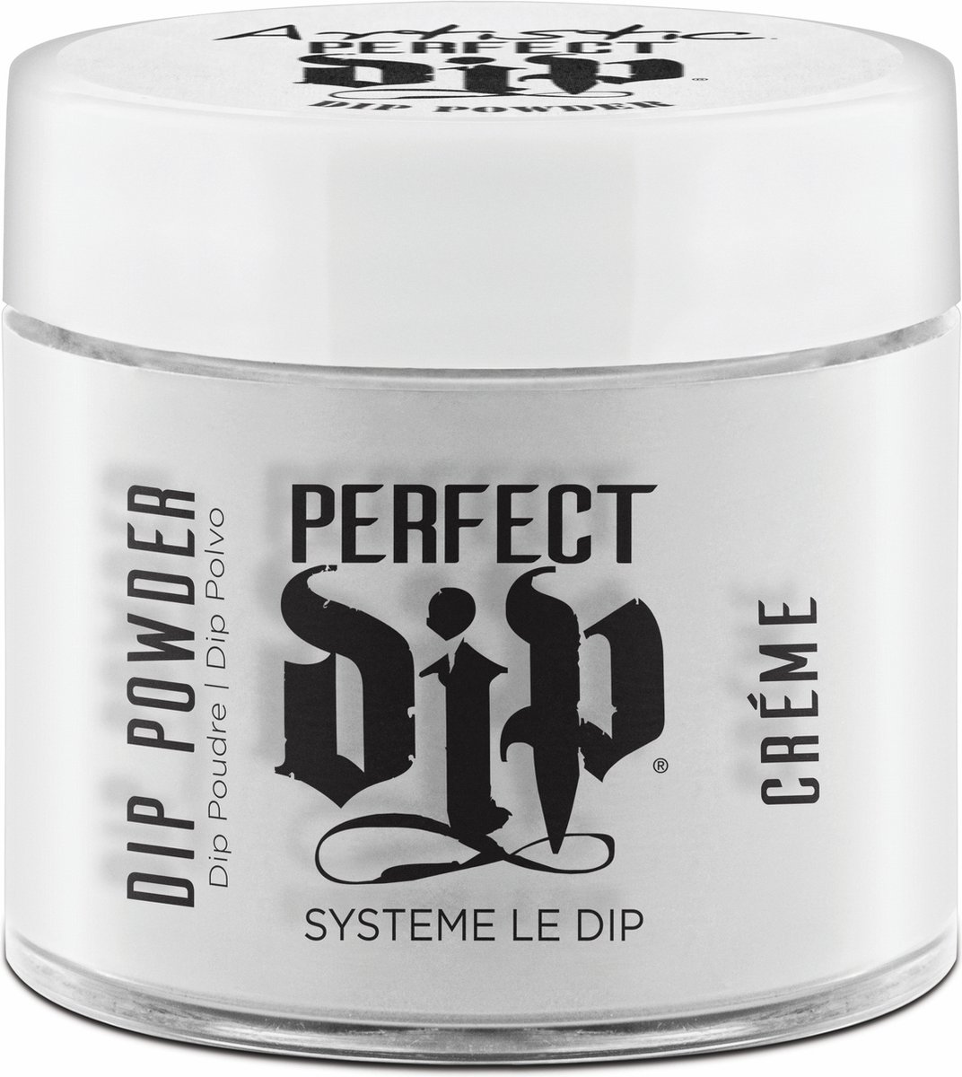 Goedkoopste Artistic Nail Design Perfect Dip Poeder ' Tasteless' ( Semi Transparant Wit