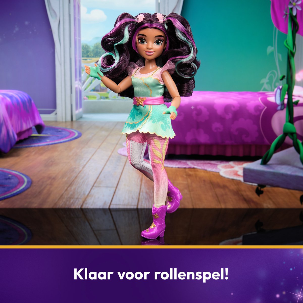 Unicorn Academy - Pop Ava - met 7 modeaccessoires en borstel — afbeelding 2