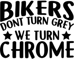 Motor sticker - Bikers don't