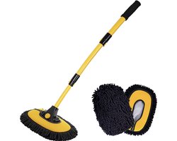 15° Gebogen Telescopische auto wasborstel 43