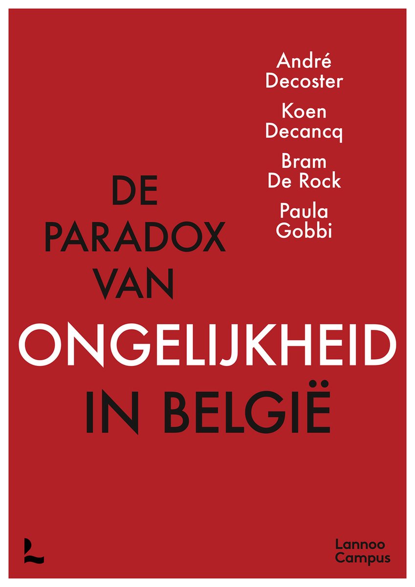 Omslag van De paradox van ongelijkheid in België