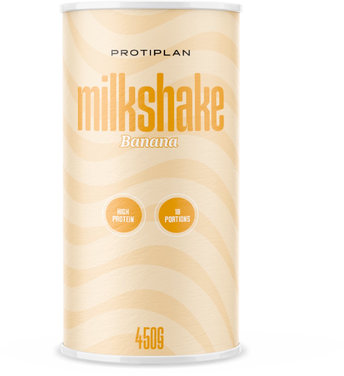 Goedkoopste Protiplan | Protein Milkshake Banana | 1 x 450 gram | Eiwitdieet | Proteïne shake | Past in een koolhydraatarme levensstijl