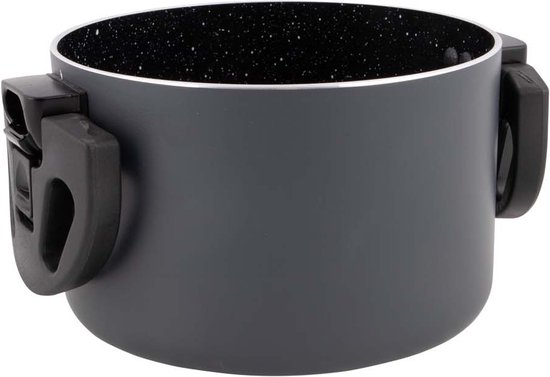 Bo-Camp - Pannenset - Twist - Compact 2 - Aluminium - Inductie van Merkloos — afbeelding 4