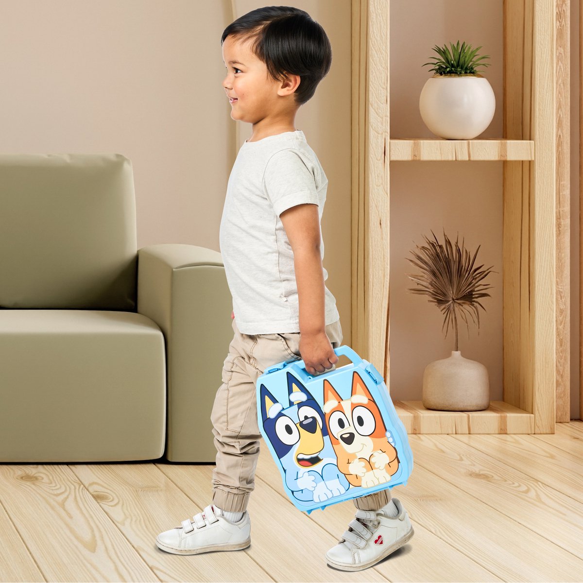 BLUEY Verzamelkoffer met 8 speelfiguren Deluxe set — afbeelding 4