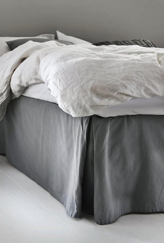 LINDEN bedrok 45 cm - Groen - Beddengoed