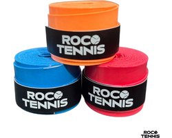 3 stuks | Roco Tennis Overgrips | Antislip | Dry | Zweetabsorberend | Tennis | Padel | Badminton | Squash | Overgrip | Tennisgrips | Soft | Zacht | Multicolor