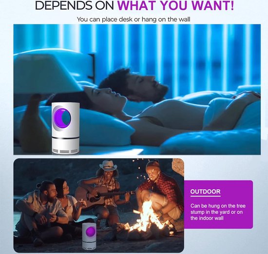 Lampe Anti Moustique Electrique,Anti Moustique Exterieur