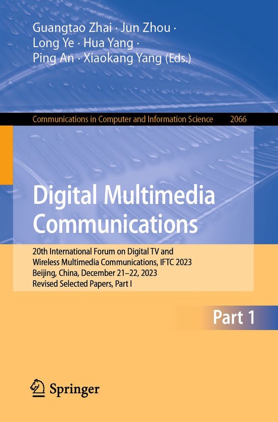 Springer Nature Proceedings Computer Science 1 - Digital Mul ... - cover