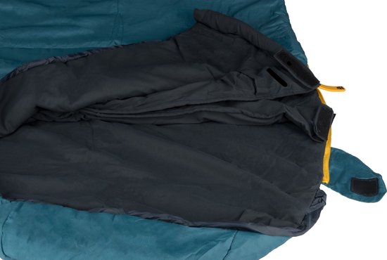 Abbey Camp Slaapzak - Mummie model - Blauw - 215 x 80 cm - Nylon van Abbey Camp — afbeelding 2