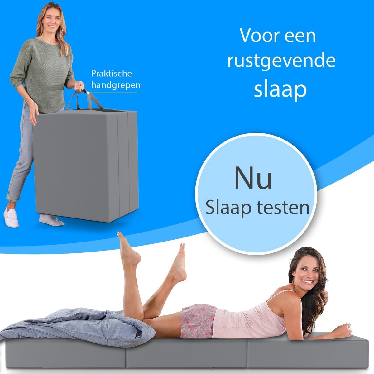 Logeermatras - Modern Vouwmatras