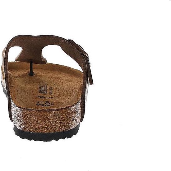 Chaussons Birkenstock Gizeh pour enfants Small fit - Marron - Taille 32