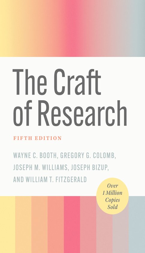 Foto: Chicago guides to writing editing and publishing the craft of research fifth edition