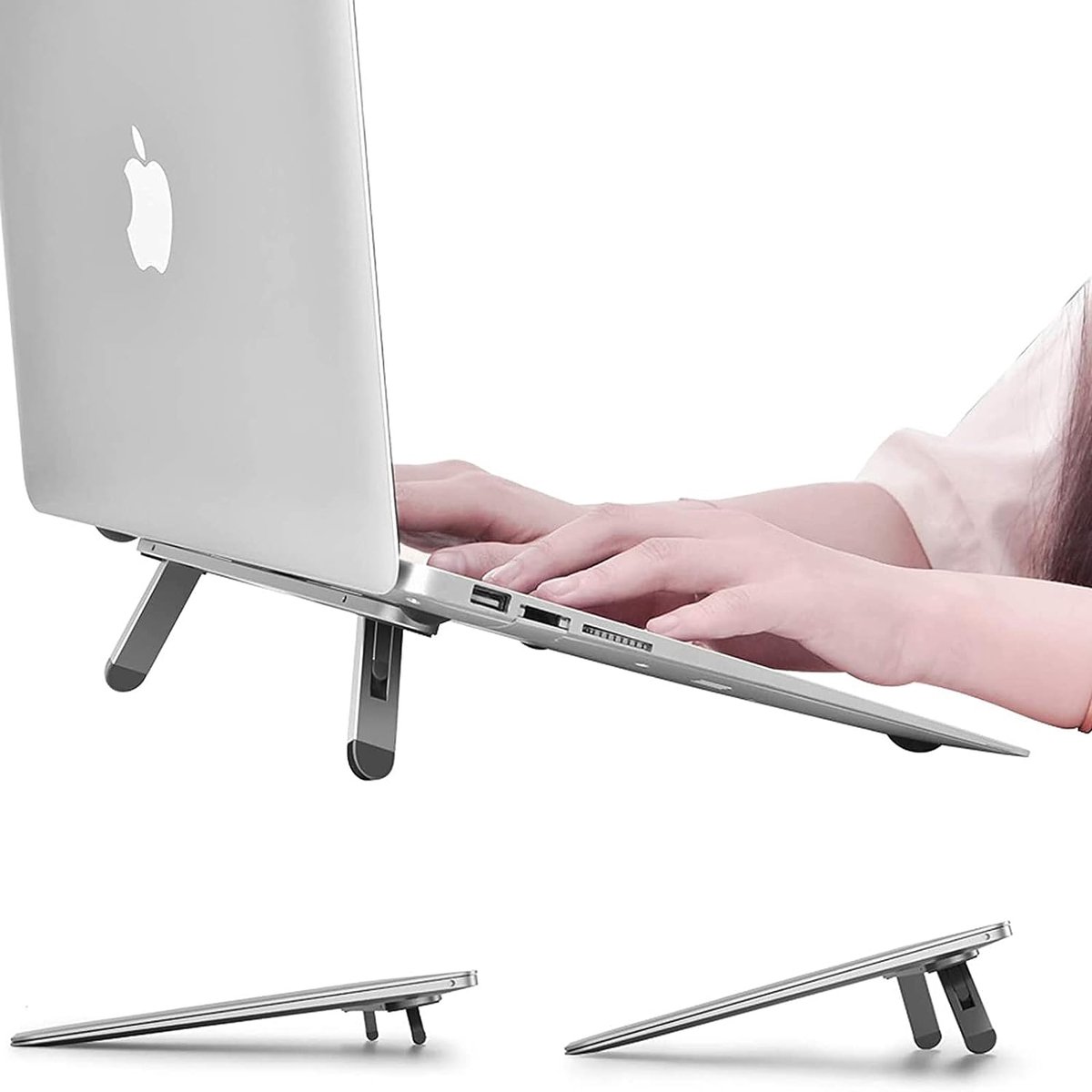 Laptop verhoger - Laptopverhoger - Stabiel - Staand Werken - Ergonomisch - Laptop Verhoger Bureau - Must have voor uw laptop!