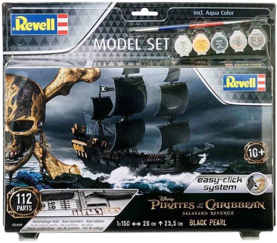 Technik Großes Piratenschiff Modellbausatz – Black Pearl Mit 3180 Teilen – Segelschiff Baukasten Für Piratenfans – 76 Cm Lang