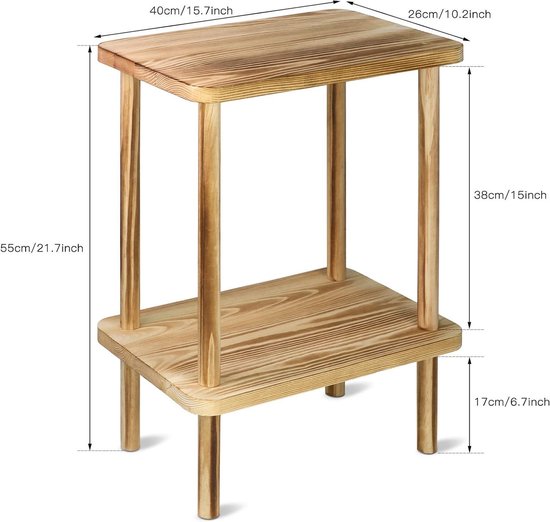 Bureau ALHAMBRA, met opbergrek met 2 lades, 140x50x110 cm, gemaakt van