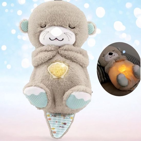 Fisher-Price - Ma Loutre Câlins Bonne Nuit - Peluche et veilleuse