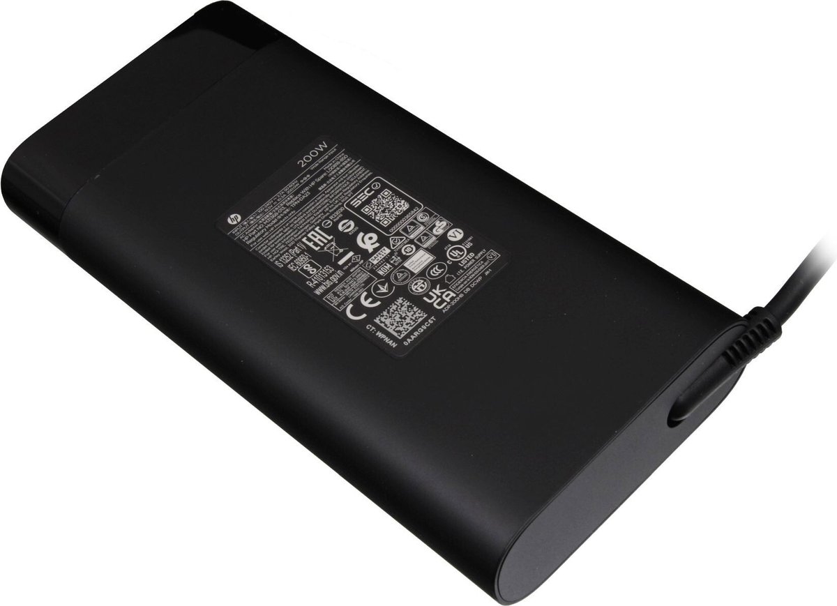 HP M42546-001 oplader 200W - afgerond