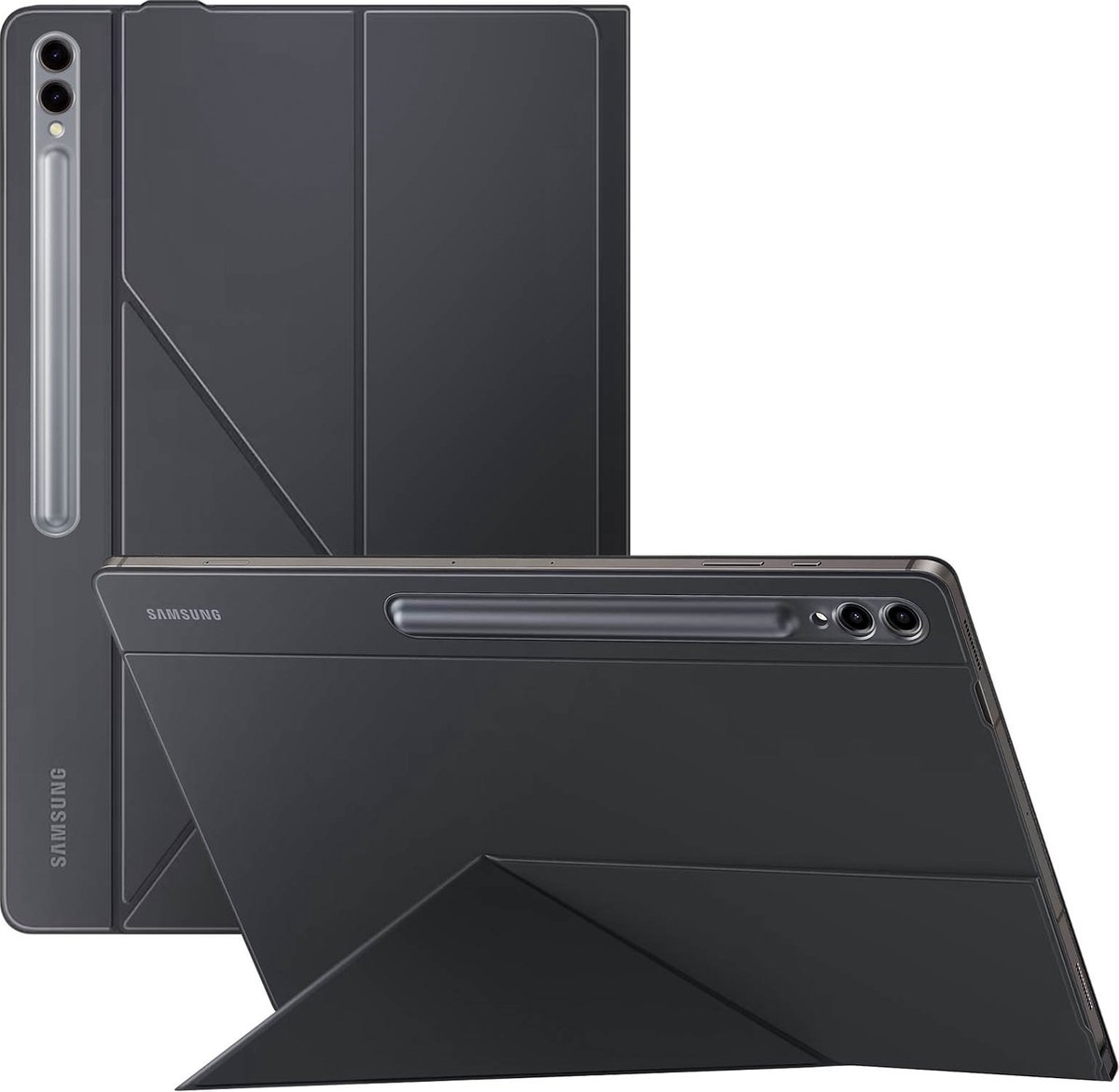 Samsung Galaxy Tab S9 Ultra Smart Book Cover Zwart