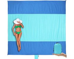 Strandlaken - 300 x 270 CM - Extra Groot Strandmat - Badlaken - Strandhanddoek - Strandkleed - Zandbestendig - Compact en Sneldrogend - Lichtgewicht Strandlaken Strandlaken - 300 x 270 CM - Extra Groot Strandmat - Badlaken - Strandhanddoek - Strandkleed - Zandbestendig - Compact en Sneldrogend - Lichtgewicht Strandlaken