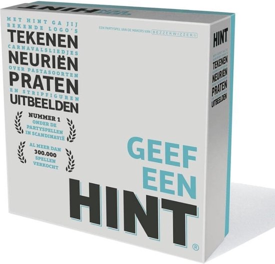 Bezzerwizzer HINT - Partyspel voor volwassenen - Uitbeelden & Raden - 15+ jaar
