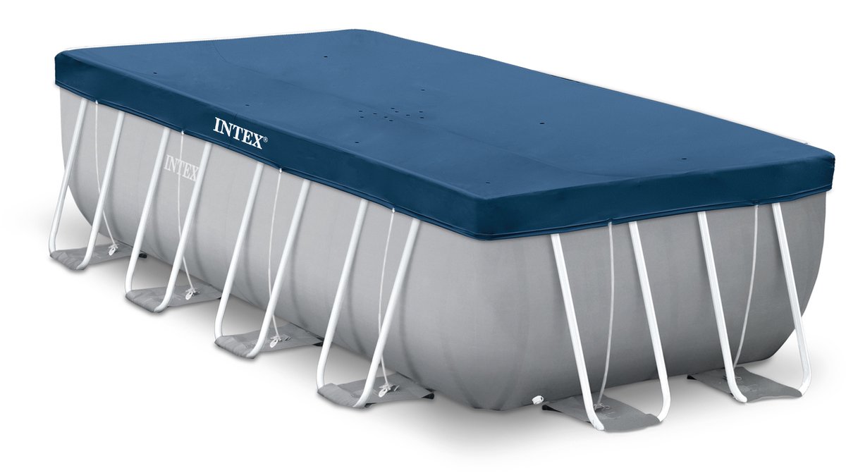 Intex Prism Frame kit piscine avec pompe de filtration - 488 x 244 x 107 cm