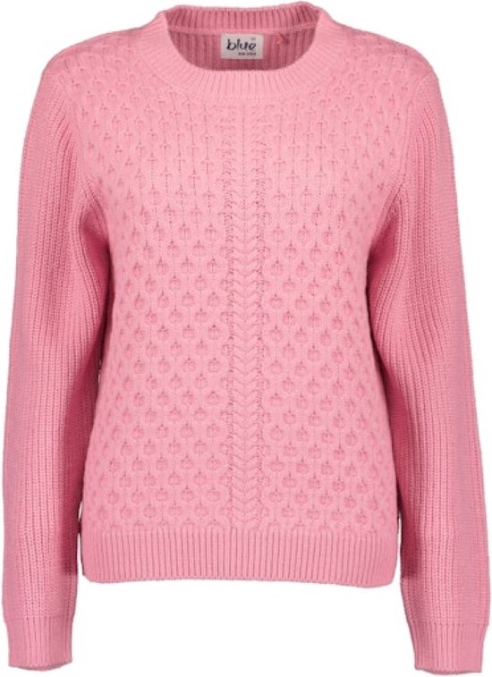 Blue Seven dames - Pull 247999 rose uni tricoté taille 40