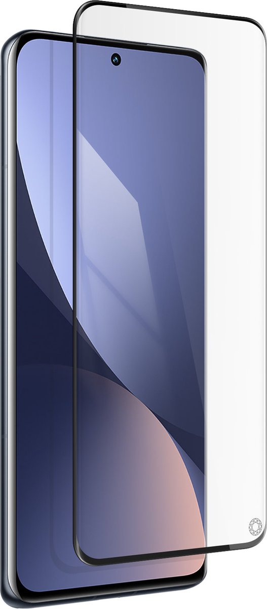 Force Case, Originele 3D gehard glazen screen protector voor Xiaomi 12 Pro, Transparant