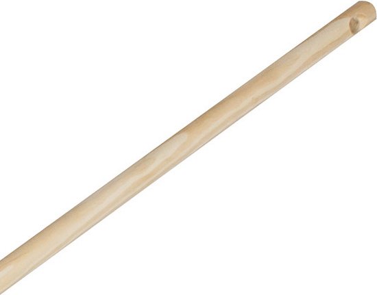 Buemag Bezemsteel universeel - hout - 140 cm - D24 mm - ophang oog - extra lang van Buemag — afbeelding 3